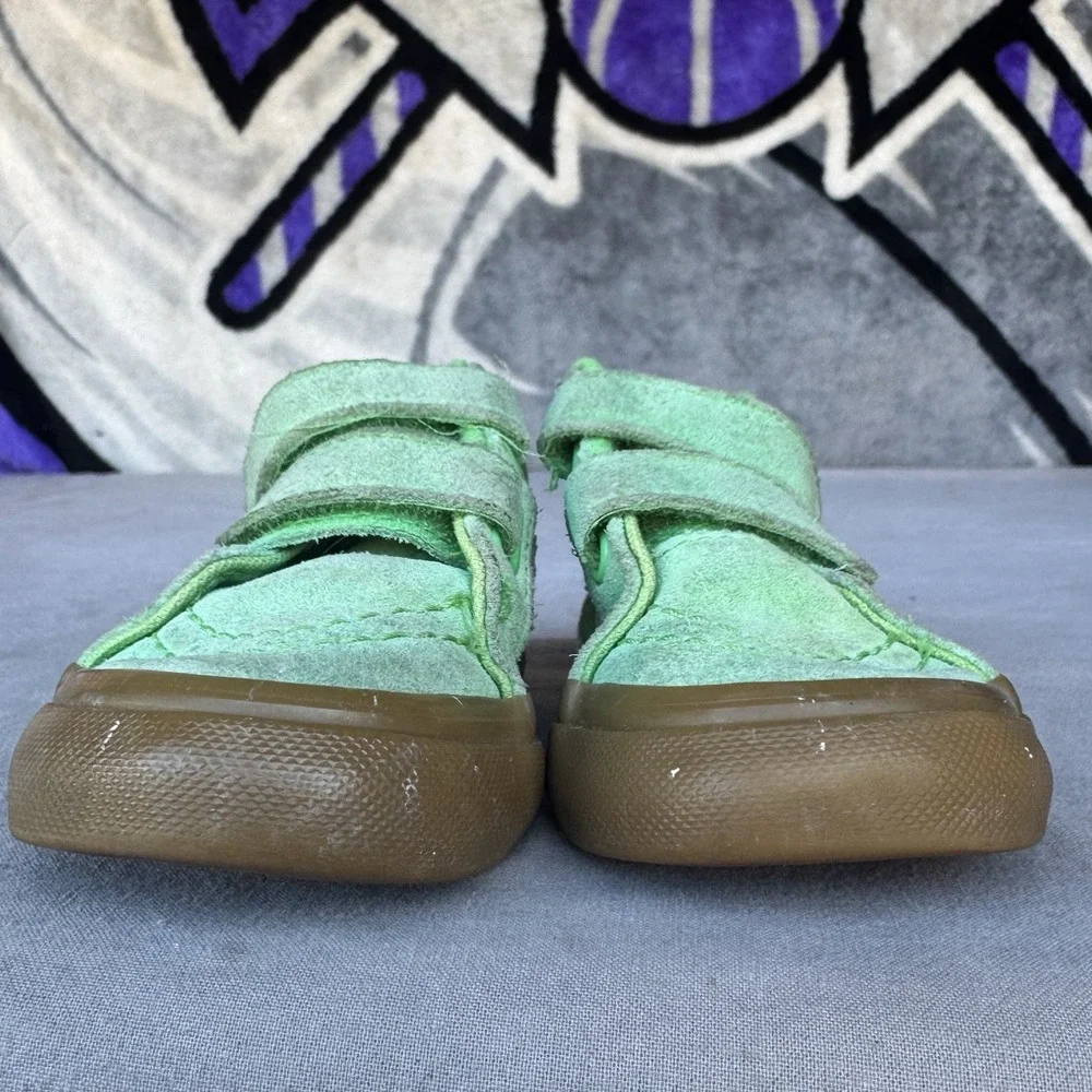 Size‎ 5.5c - Vans Sk8-Mid Reissue Gum Green Kids